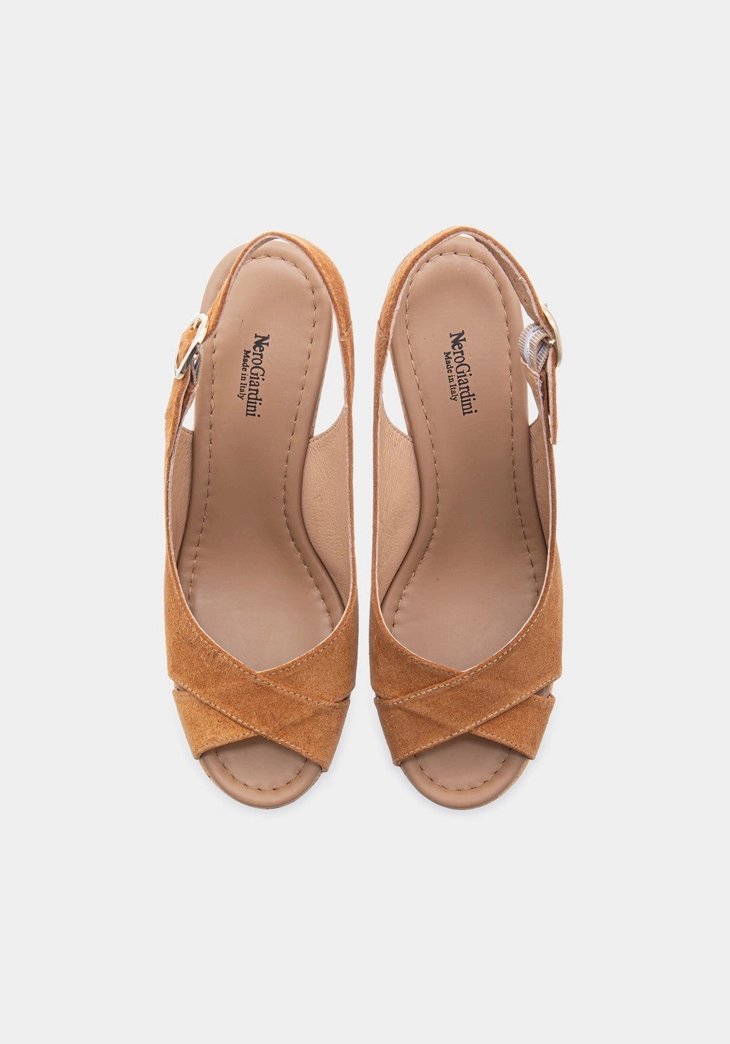 Ash Plateau Sandalen 115810D Velour Col. Tabacco PU.Musa 8901