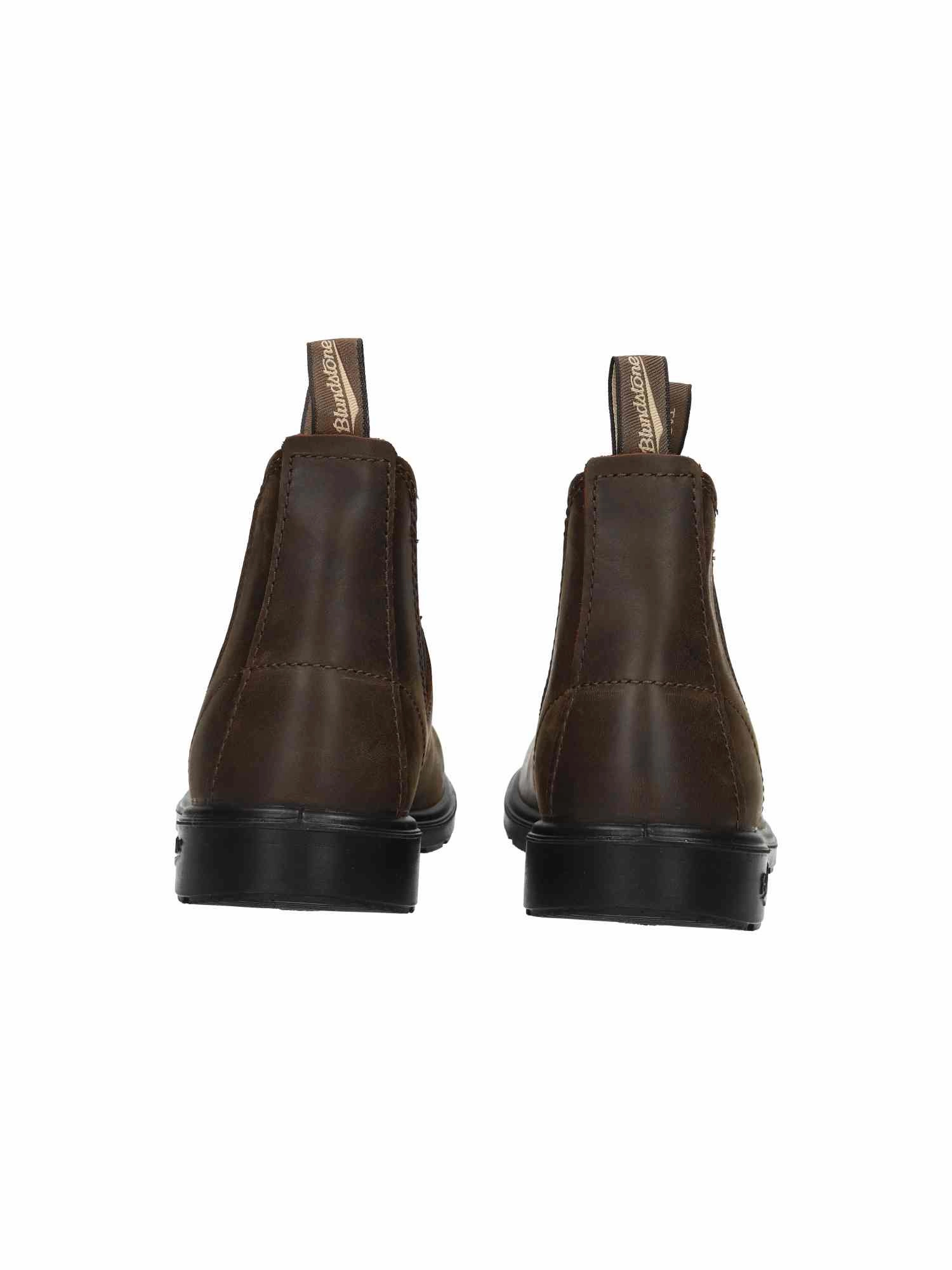 1468 Gumsole Antique Brown Leather (Kids) Kids brown Alberto Fasciani Chelsea Boots