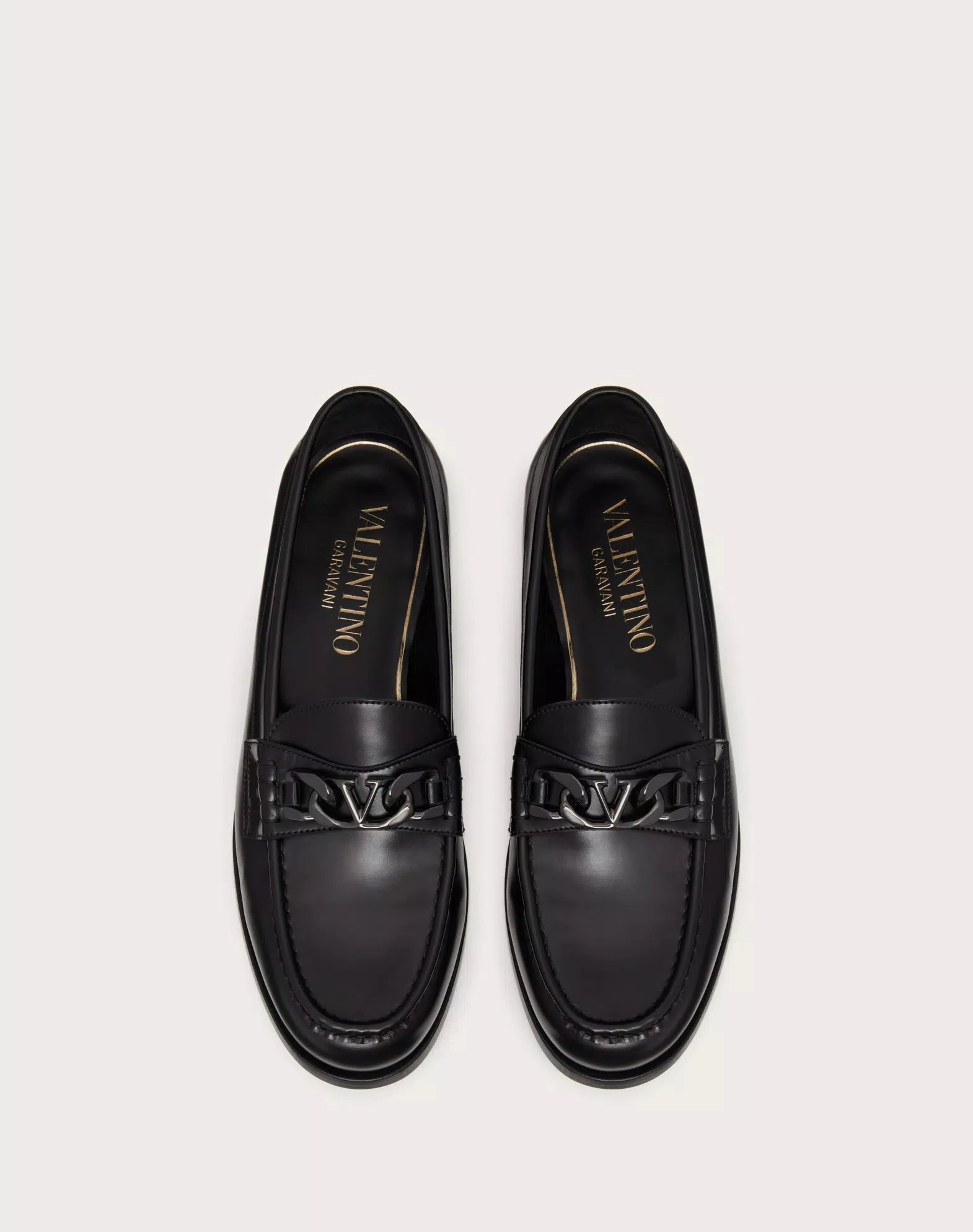 Henderson Loafers 1Y2S0G03GIS 0NO VALENTINO SHOES MEN BLACK