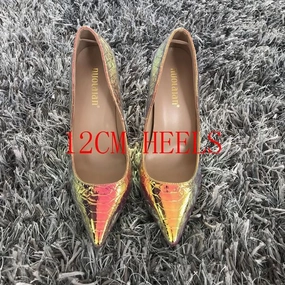 Meme High Heels 2019 New fashion woman shoes snake printing party wedding shoes big size 35-42 sexy pointed toe high heels pumps women shoes