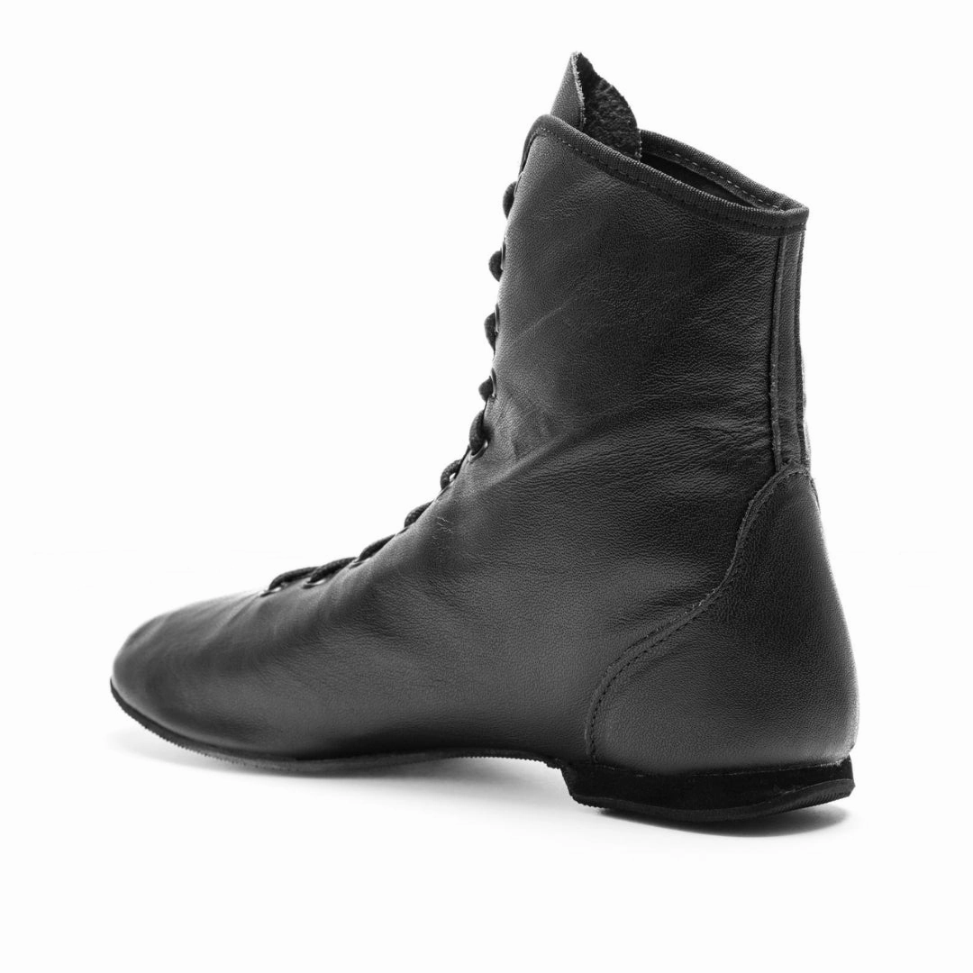 Stiefel Elegant Flach 4120 HIT I Gardestiefel in Schwarz