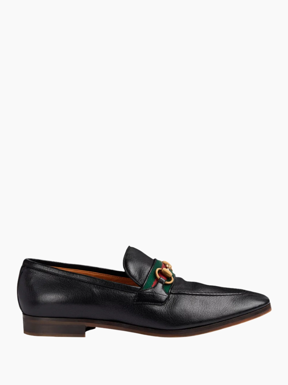 Sharp Loafers 759473 AACOT 1084 BLACK GUCCI MEN SHOES