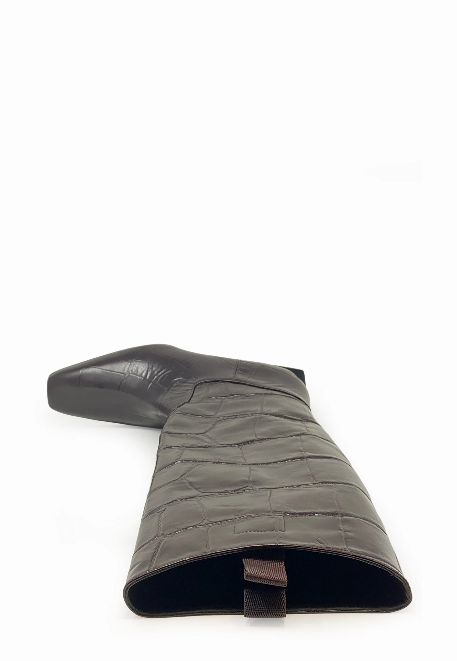 8263 Langschaft Boot |Testa Di Moro Kroko Smx Stiefel