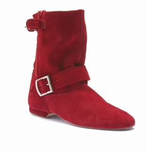 8835 niedrige West Coast Swing Stiefel in Rot Dolce Gabbana Stiefel