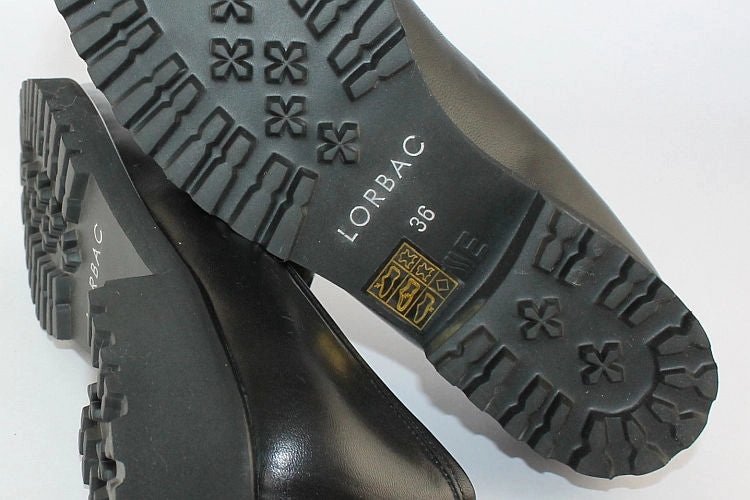 Red Loafers → Loafers 'Adriana' Sheepskin in Black