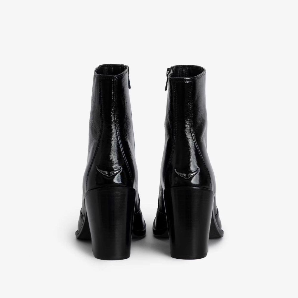 High Heels Not Too High Zadig & Voltaire Preiser High Boots - Noir