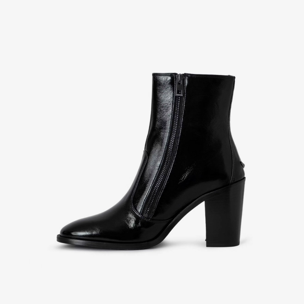High Heels 1969 Zadig & Voltaire Preiser High Boots - Noir