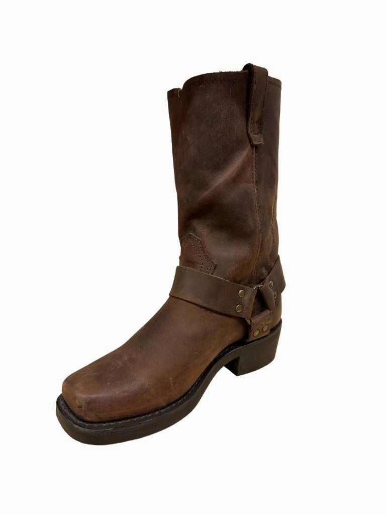Stiefel Aus Lackleder Abilene Boot Biker 19047