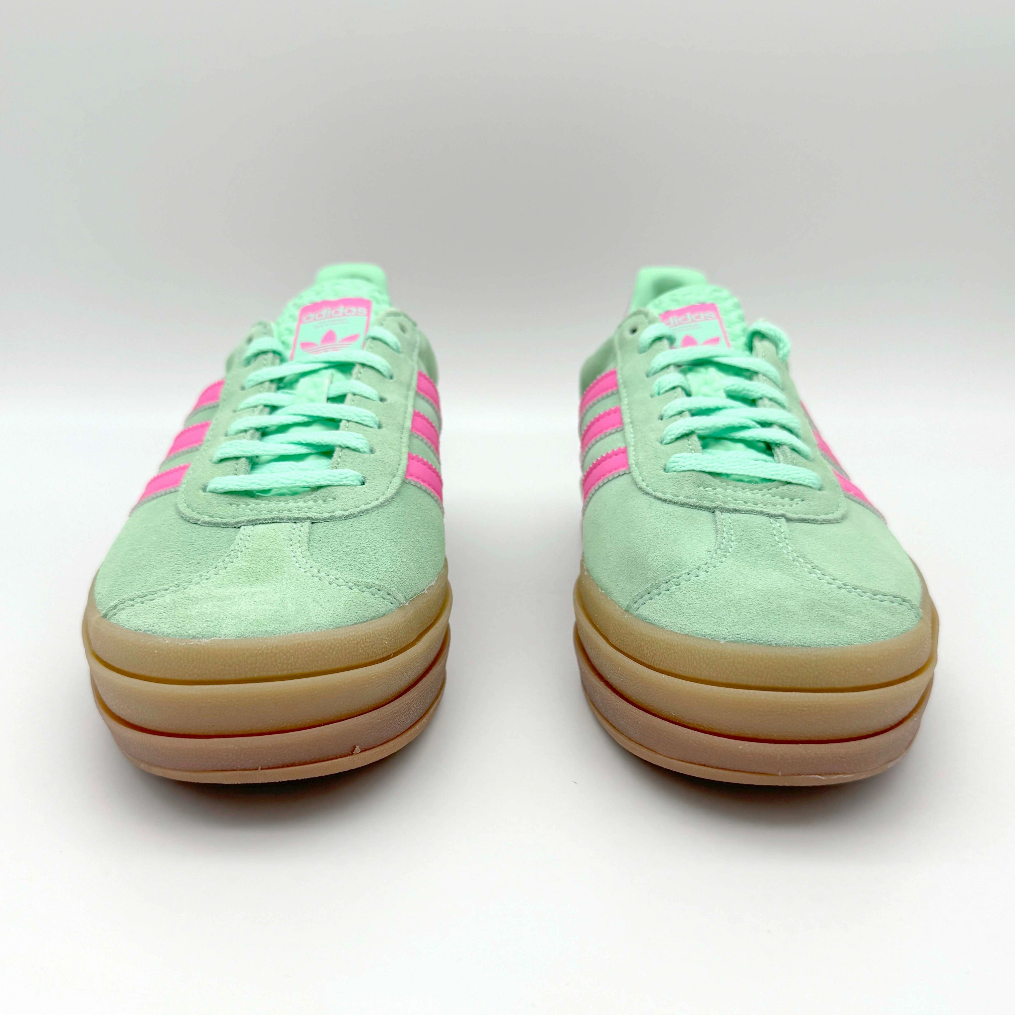 adidas Gazelle Bold Pulse Mint Pink Samt Sneaker