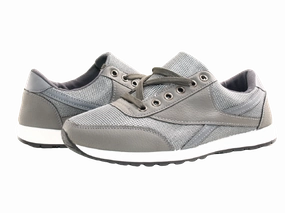 Herren Freizeit Sport Schuhe Turnschuhe Laufschuhe Sneaker Grey # 9064-9 Gant Sneaker Rot