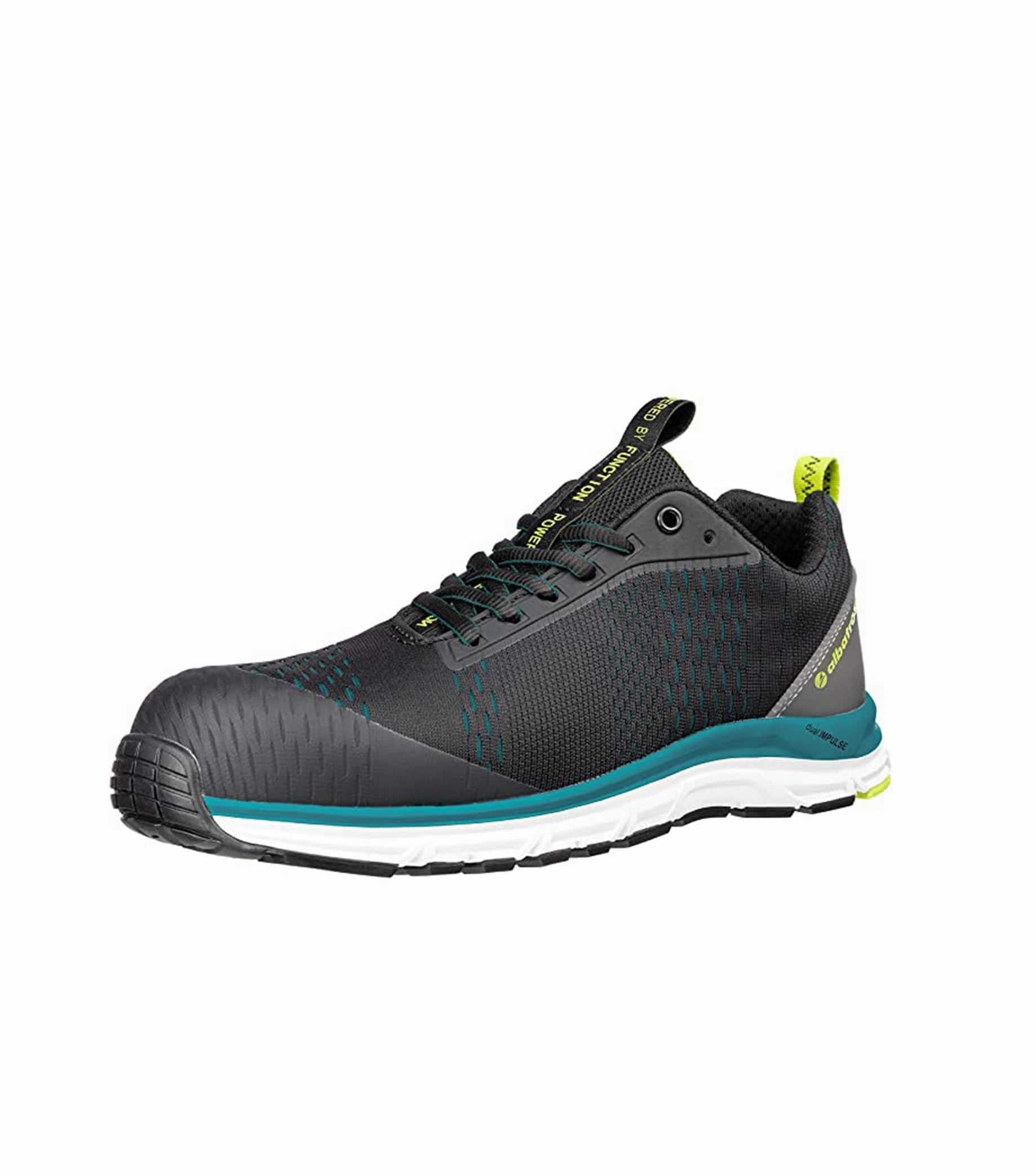 Sportschuhe Sicherheitsschuhe AER55 IMPULSE BLACK BLUE LOW