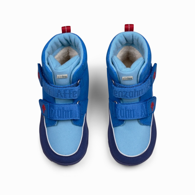 Hoja Winterstiefel Affenzahn Barfu - Winterstiefel Vegan Comfy Hai