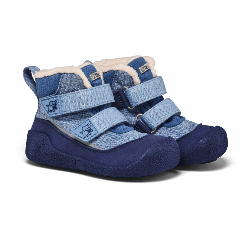 Affenzahn Lauflerner Winterstiefel Vegan Snuggy Elefant Warme Winterstiefel Leder