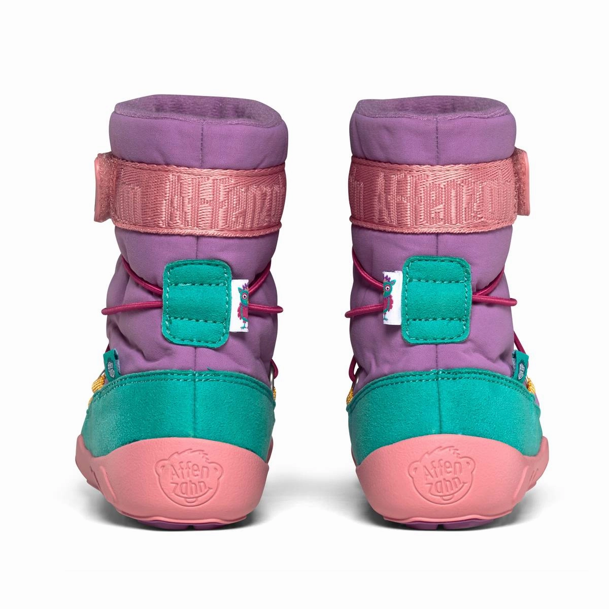 Vegane Winterstiefel Gefüttert Affenzahn Schneestiefel Econyl Snowy Eule