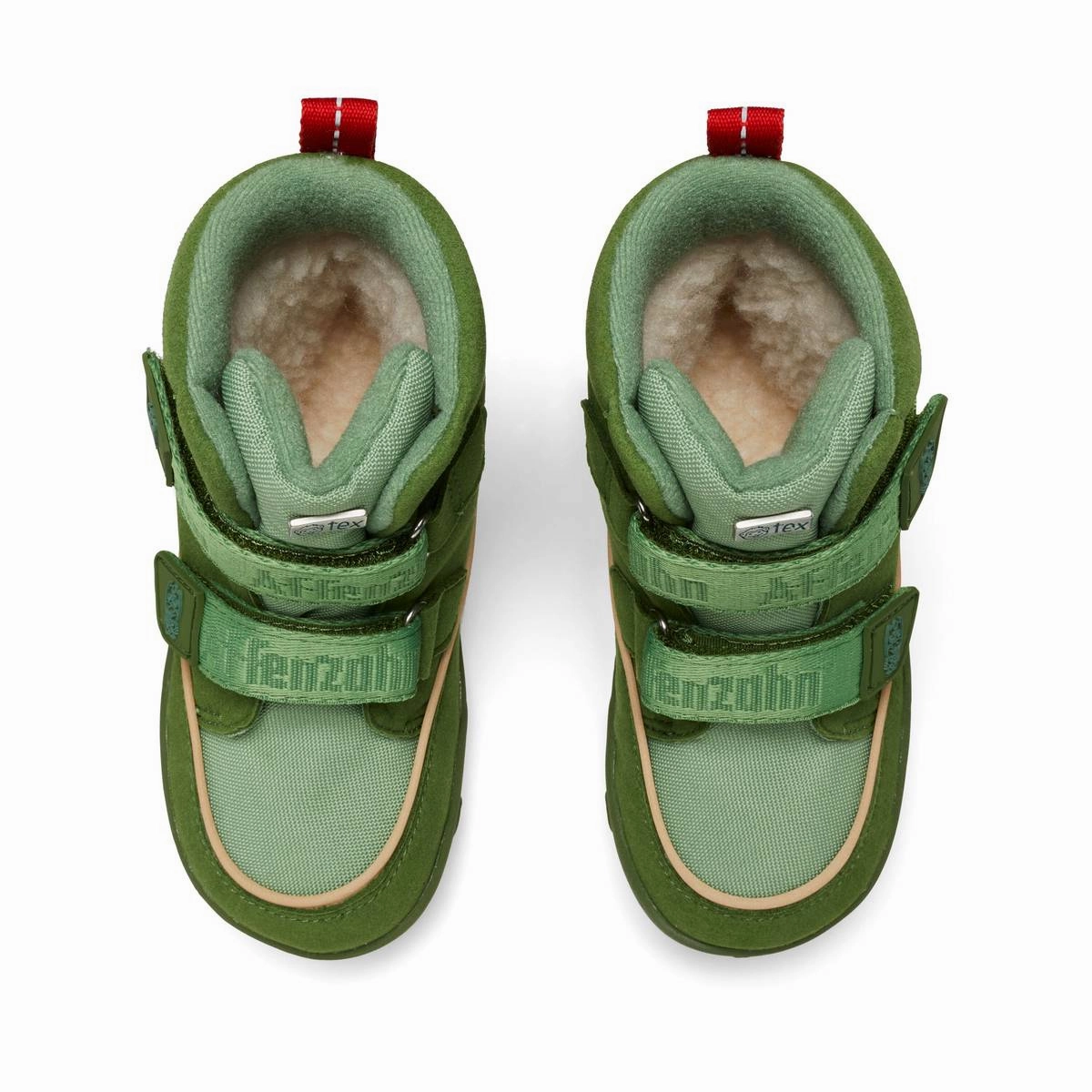 Gefütterte Winterstiefel Leder Affenzahn Winterstiefel Vegan Comfy Drache