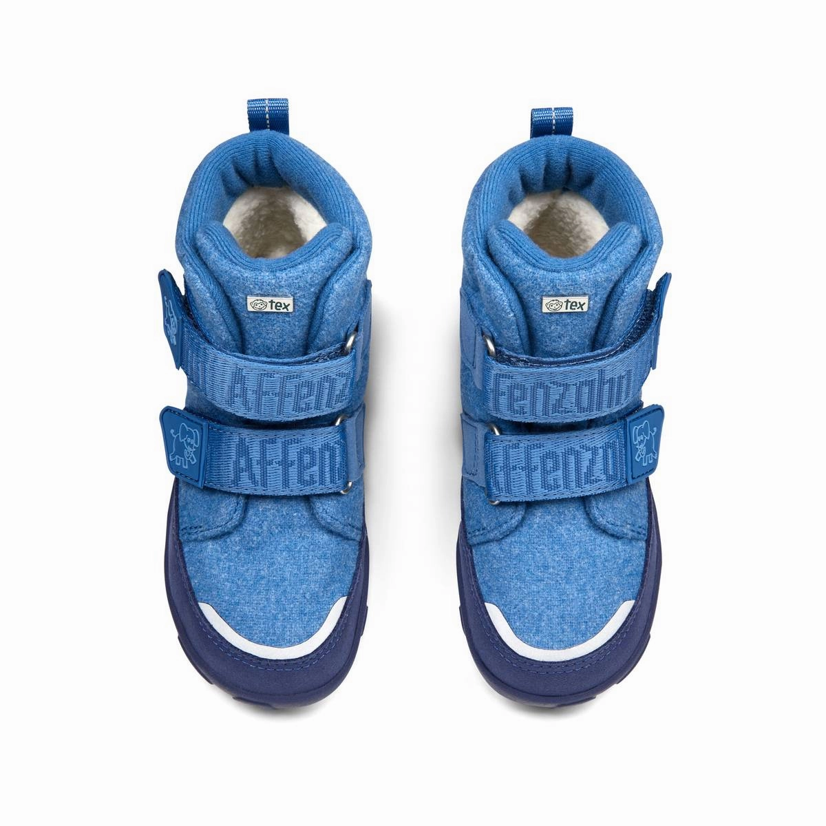 Winterstiefel Mit Klettverschluss Affenzahn Winterstiefel Wolle Comfy Elefant