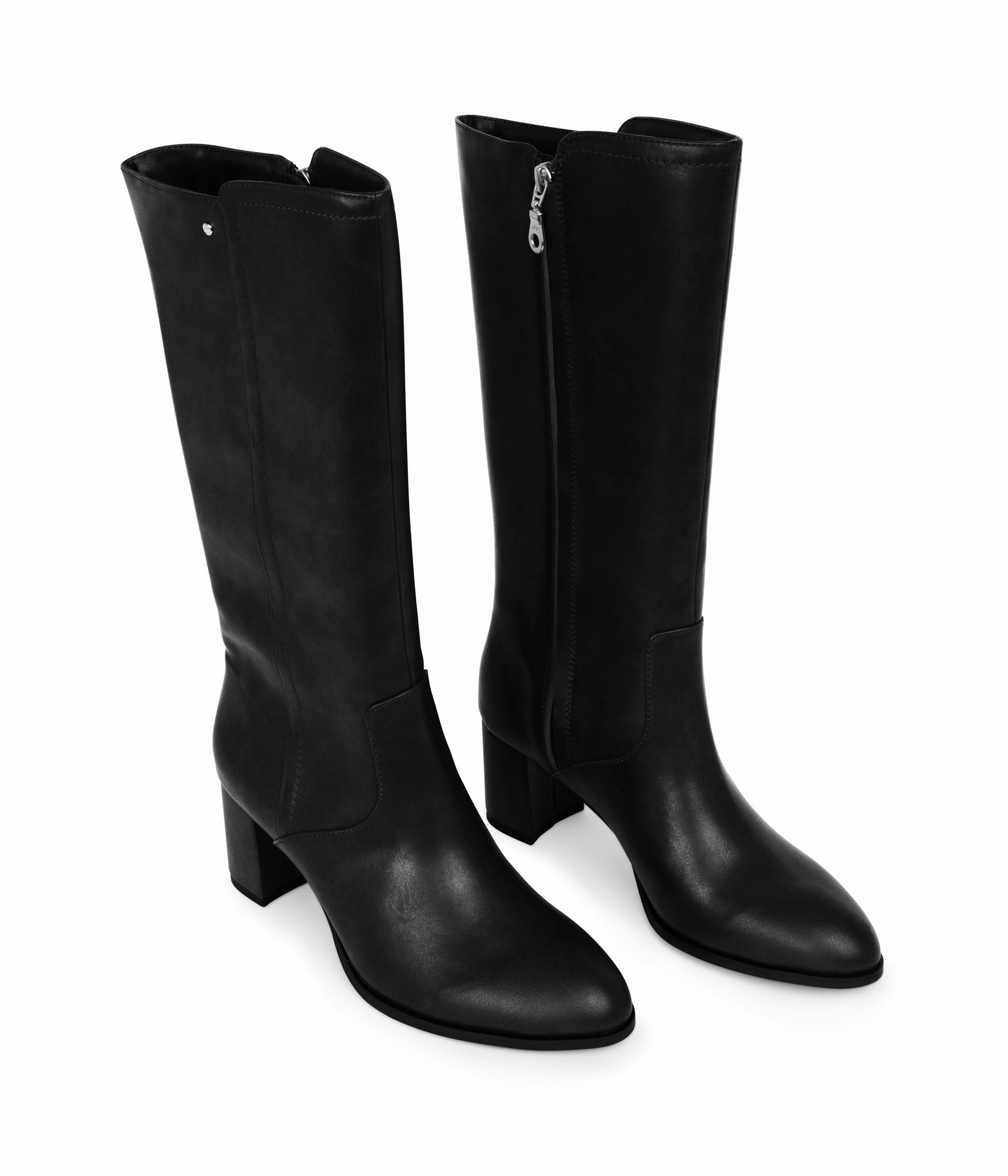 Zara Schnür High Heels ALEY Women's Tall Vegan Boots