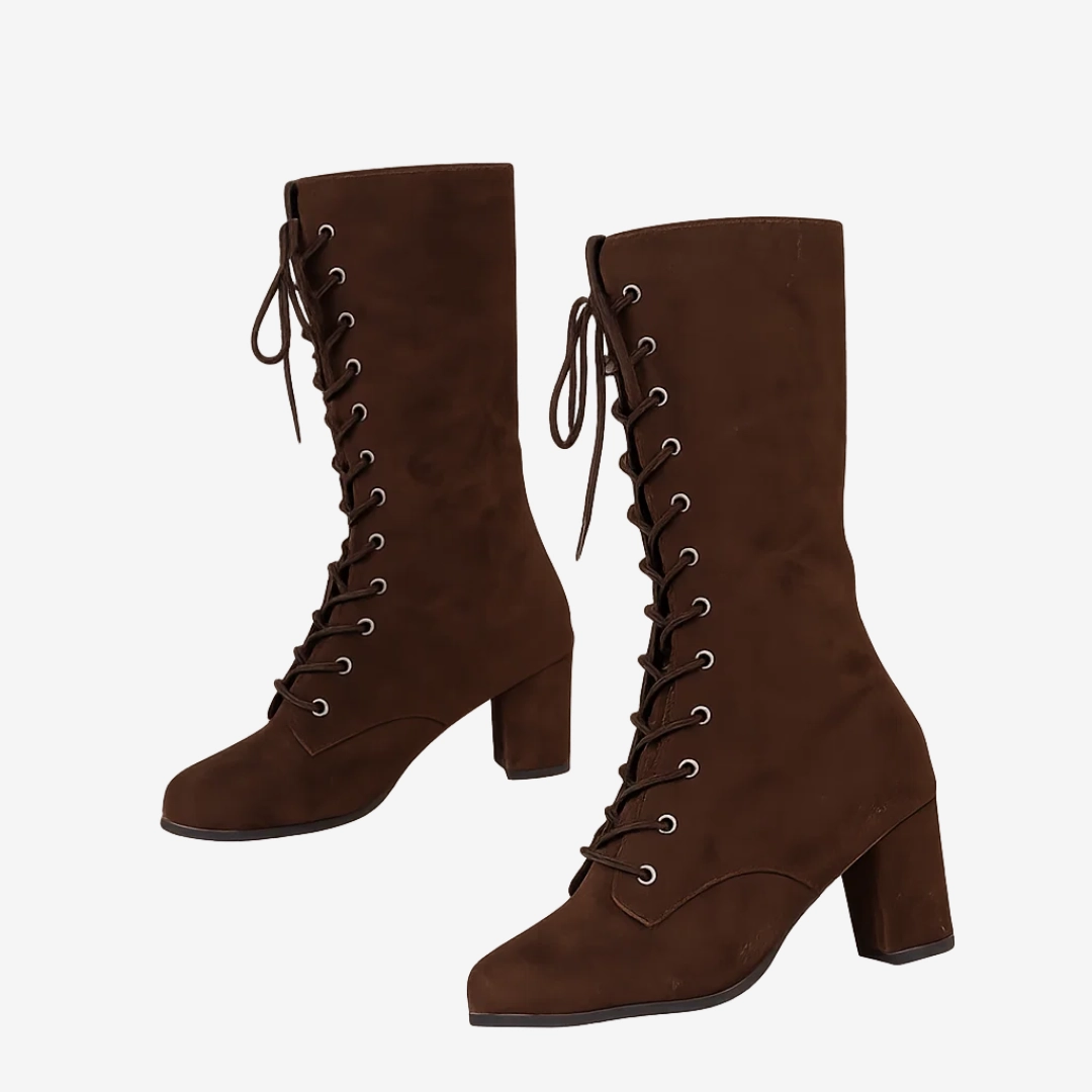 Alice |Boots High Heels Schnürschuhe