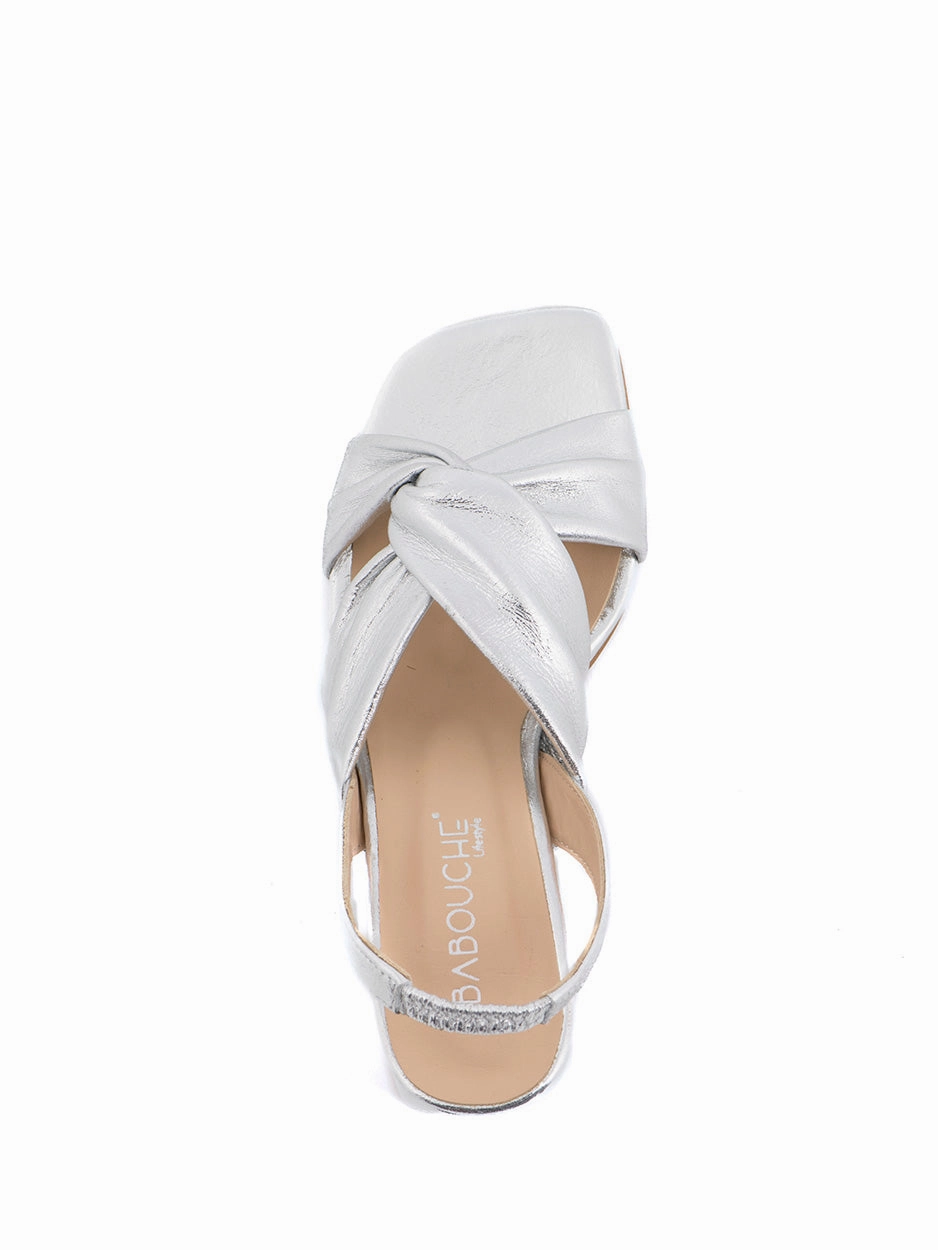 Sandalen Plateau Absatz Anne | Sandalet Zilver