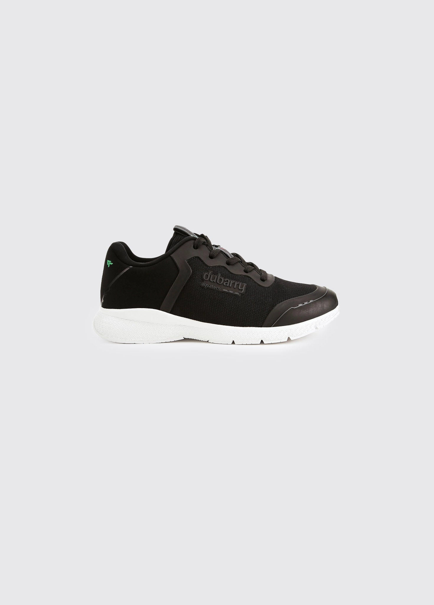 Palermo Damen Sneaker - Black Weiße Stoff Sneaker