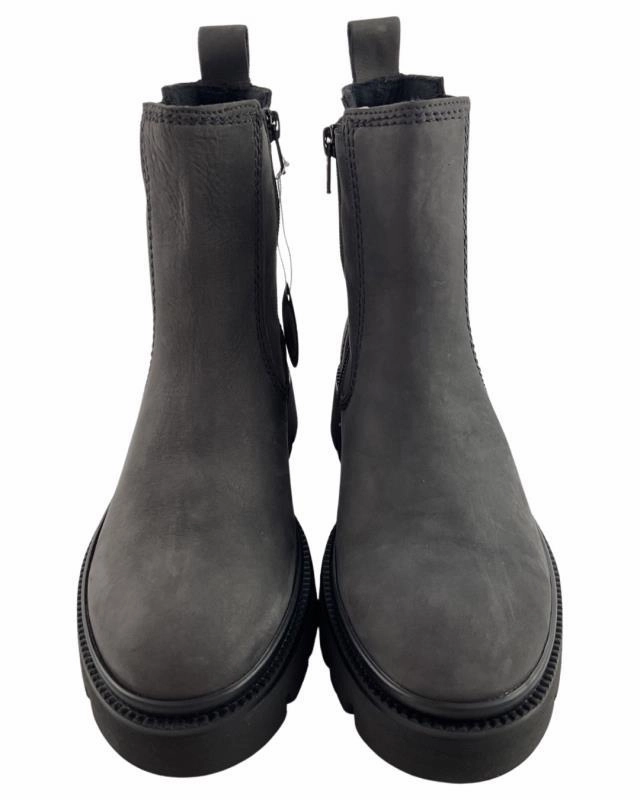 Low Heel Open Toe Ankle Boots Gabor Damen Stiefelletten 31.850.19 Soft Nubuk Grau