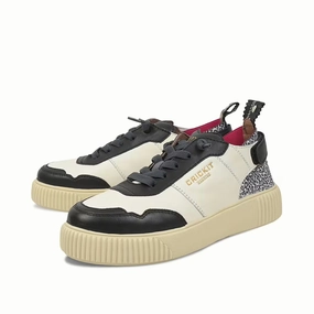 Sneaker Damen Warm Gefüttert CRICKIT Paria Schwarz Leo