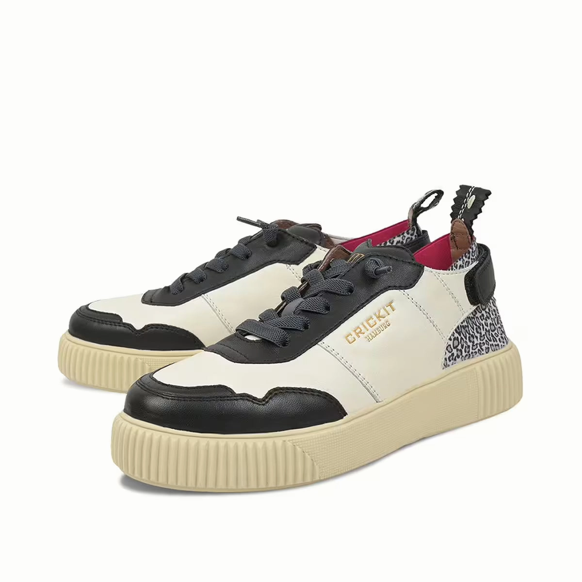 CRICKIT Paria Schwarz Leo Waldläufer Sneaker