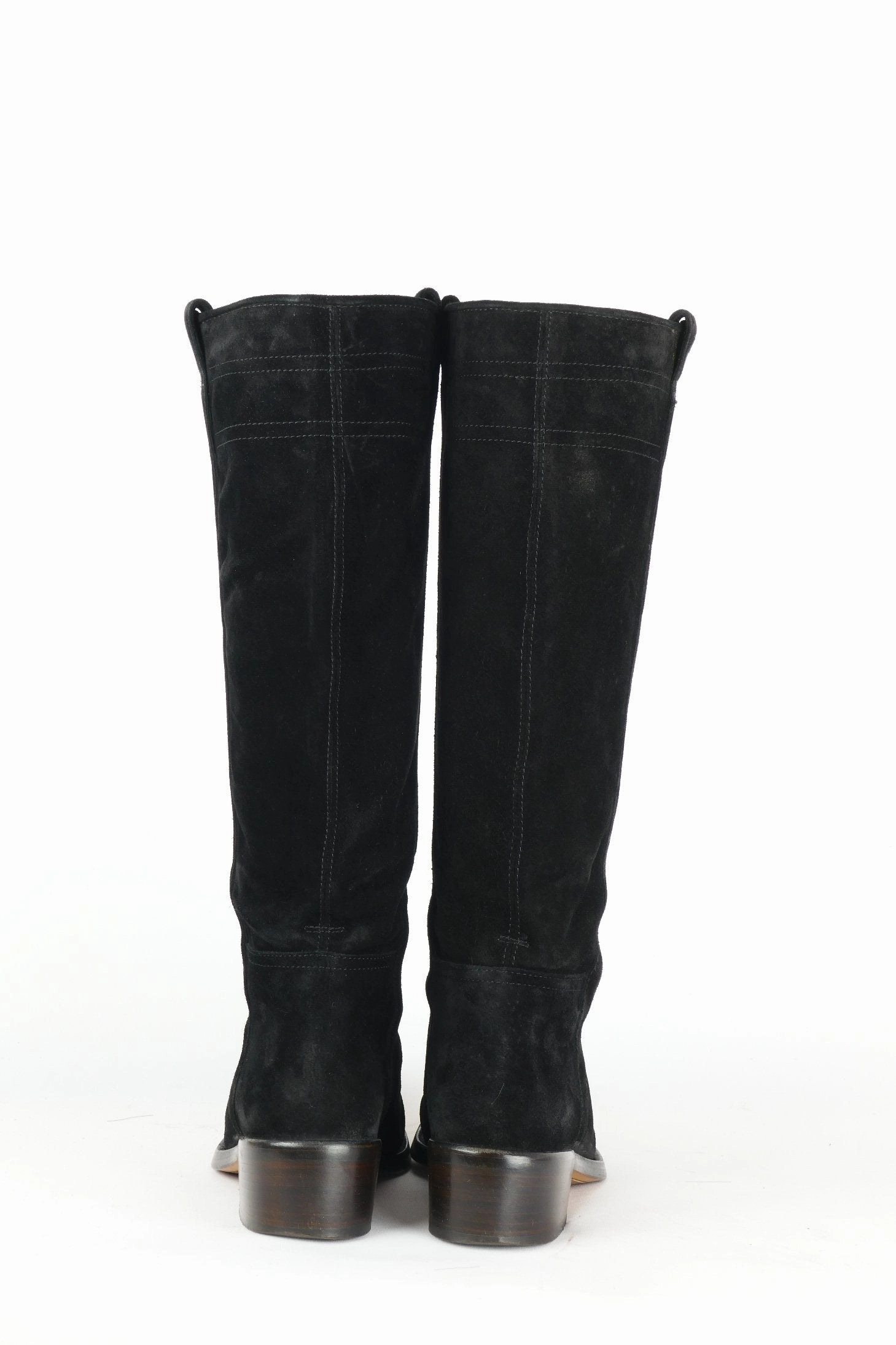 Bw Stiefel Alte Art Stiefel Wildleder schwarz