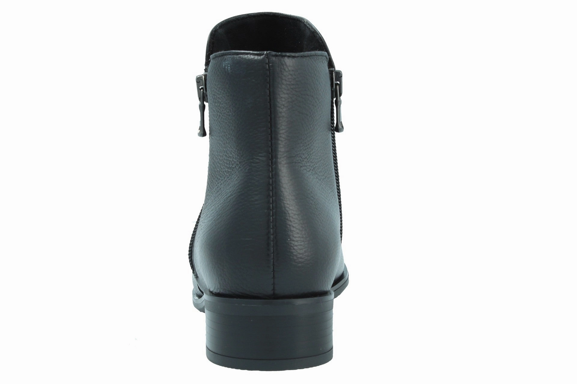 Stacked Heel Ankle Boots Amy  schwarz  Stiefel  A80183