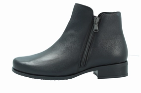 Amy  schwarz  Stiefel  A80183 Ankle Boots Große Füße