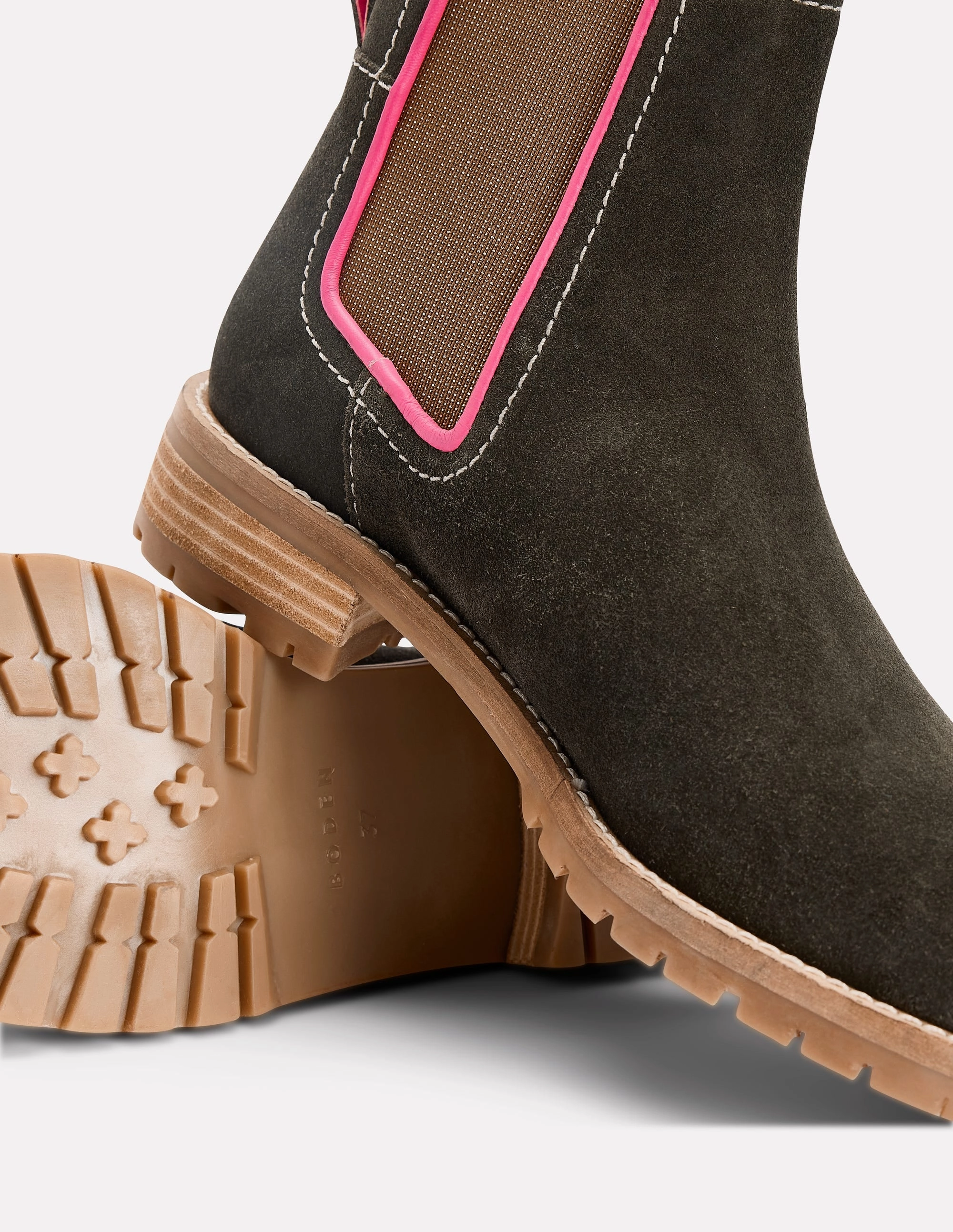 Ktm Stiefel Supermoto Freya Chelsea-Stiefel-Dunkles Moosgrn