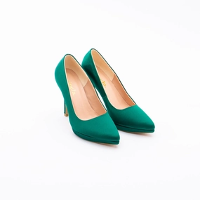 Wedding High Heels ANDREA Classic Heels - Evergreen