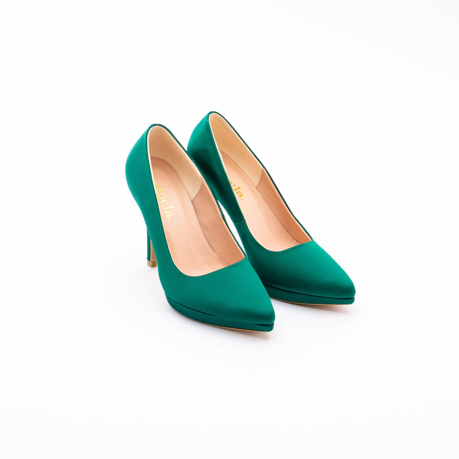 High Heels Shoes Online Usa ANDREA Classic Heels - Evergreen