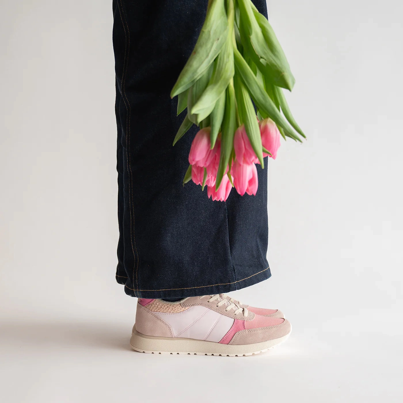 Woden Ronja Light Lilac Multi Sneaker Schuhe Binden