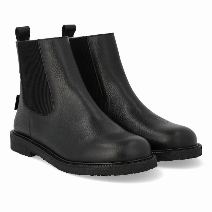 Angulus - Chelsea Boots gefttert Schwarz Sock Chelsea Boots