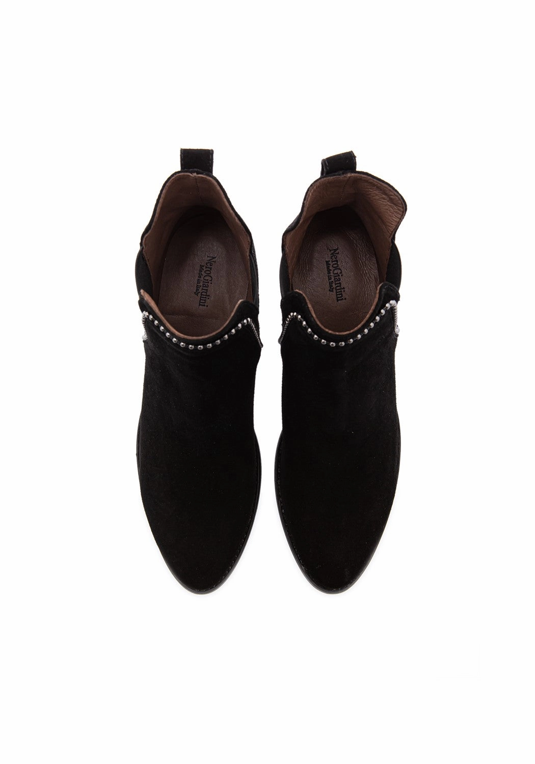 I116791D Velour nero TR Varna nero Burberry Hazelhurst 115 Suede Ankle Boots