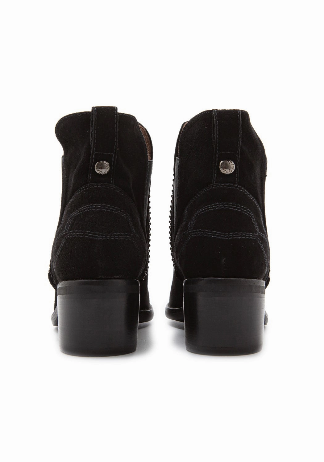 San Marina Ankle Boots I116791D Velour nero TR Varna nero