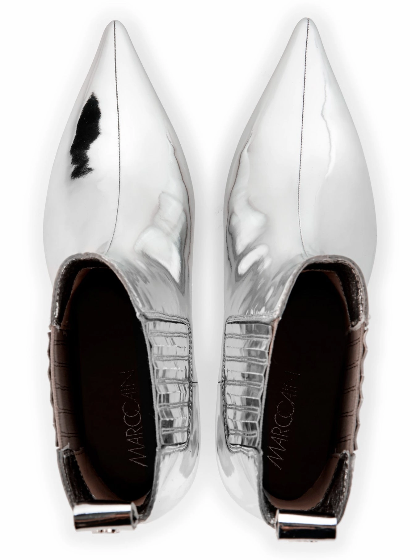 Stiefelette Mirror silber Bikers Zippiest Ankle Boots