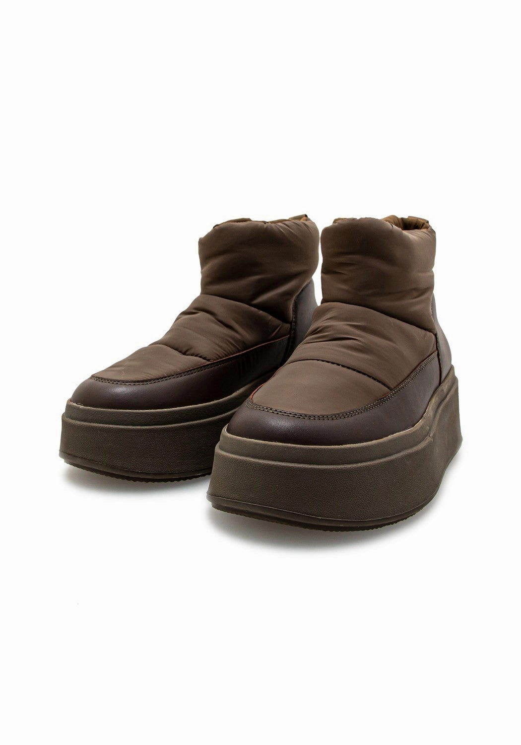 Sailly Ankle Boots Maxi07 Comb G  Puffy Nylon grey/green C1