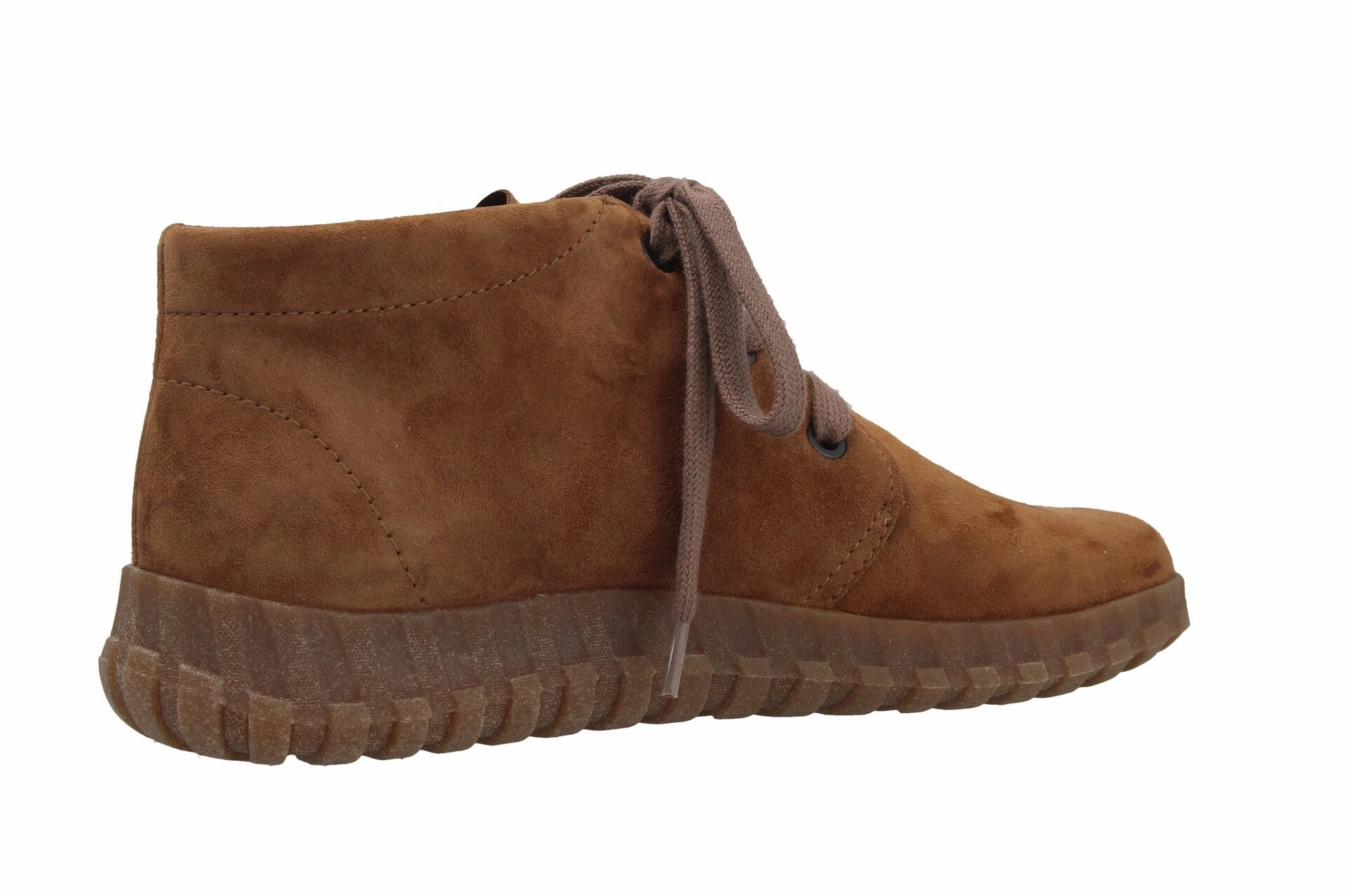 Stiefeletten Ankle Boots Blockabsatz Plateau Schnür Jenny  cappuccino  Stiefelette  J35063