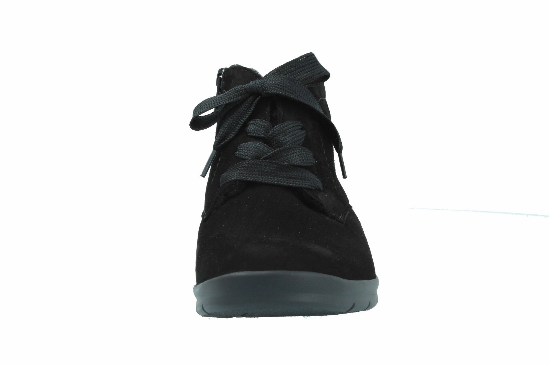 Designer Flat Ankle Boots Xenia  schwarz  Stiefel  X10156