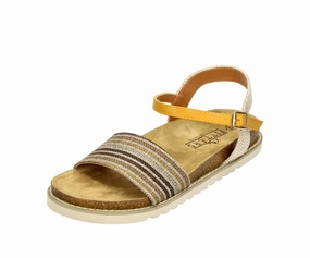 Anouk in Orange - Damen Sandale Sandalen 35