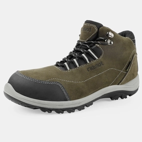 riemot Wasserdichte Herren Wanderschuhe Olivgrn Leichte Outdoor-Stiefel fr Camping Strapse Und High Heels