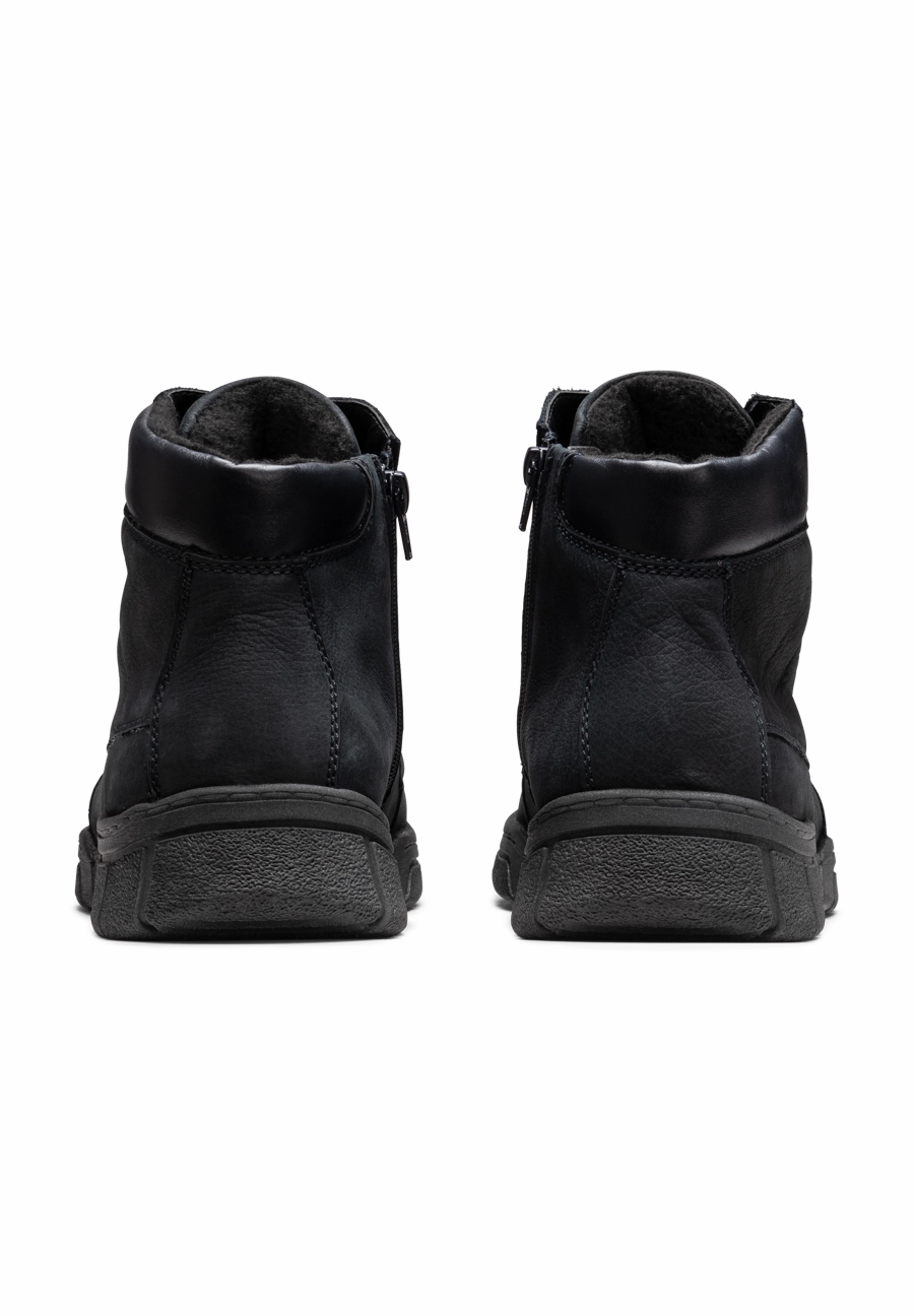 wohlfhlende Stiefelette Nubukleder