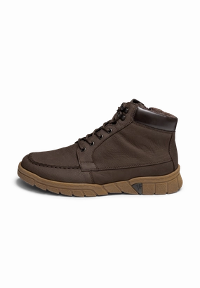 wohlfhlende Stiefelette Nubukleder Schnüsenkel Für Sicherheitsschuhe