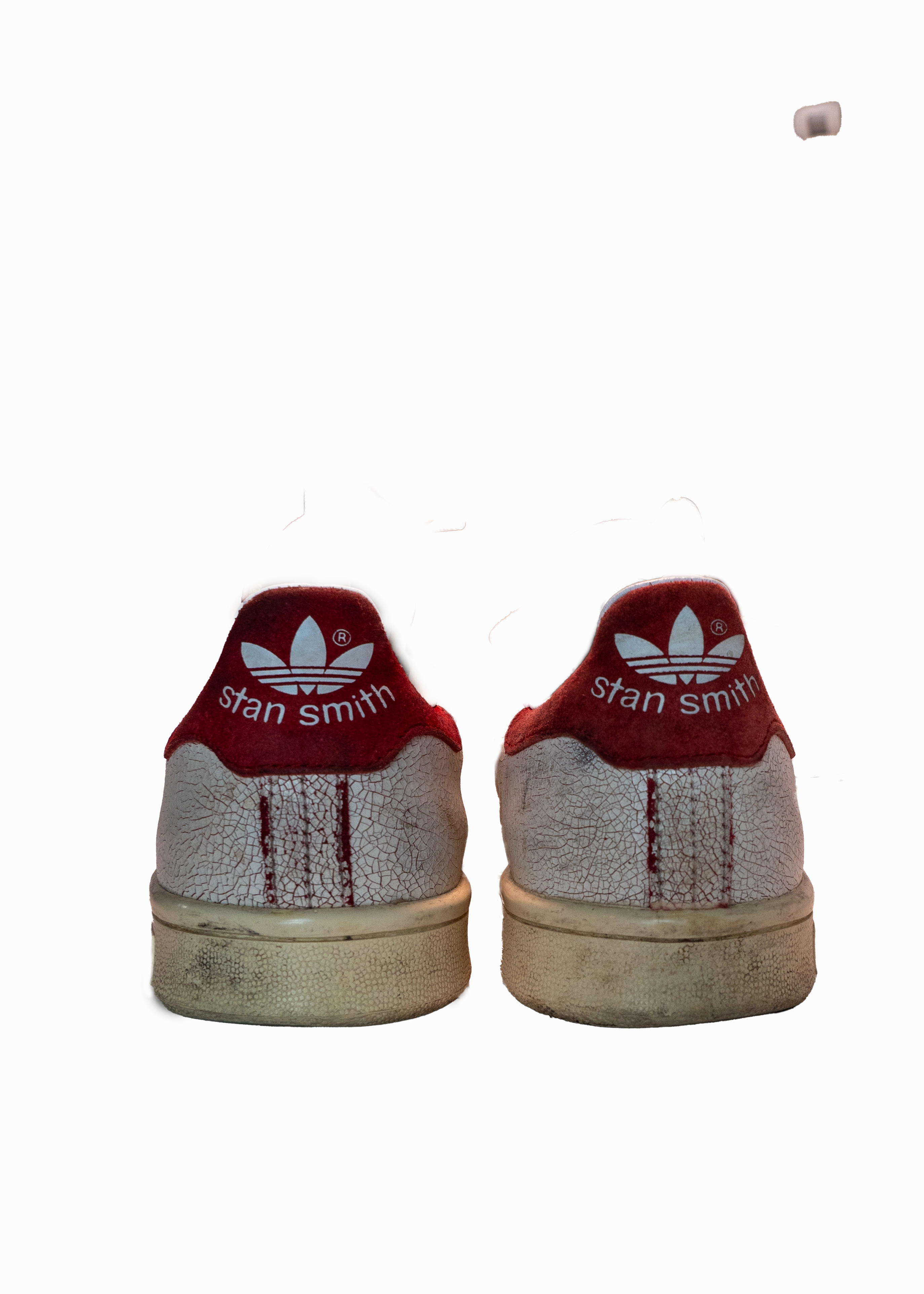 Stan Smith Red Cracked Leather Buffalo Sneaker 90er