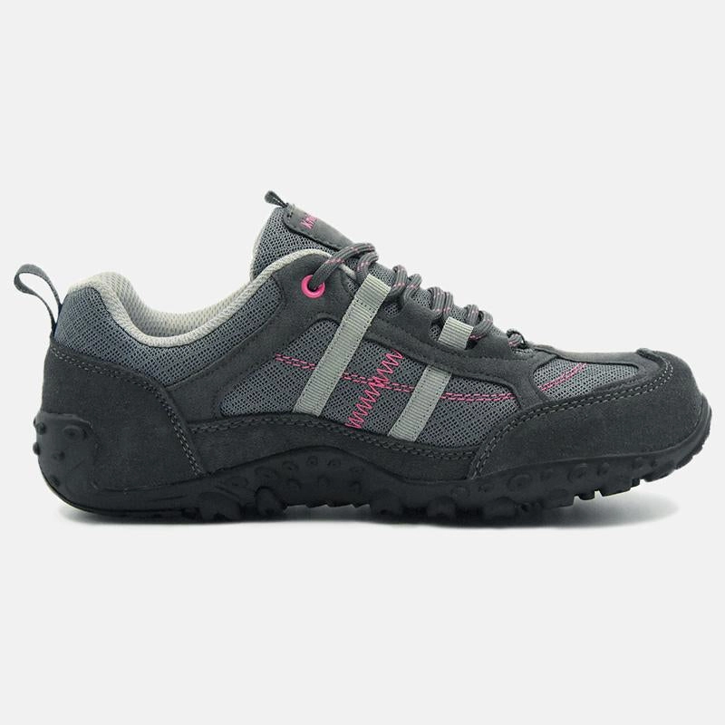 Knixmax Damen Wanderschuhe, Grau, Leichte Zustiegsschuhe, Sportschuhe Beine Mit High Heels