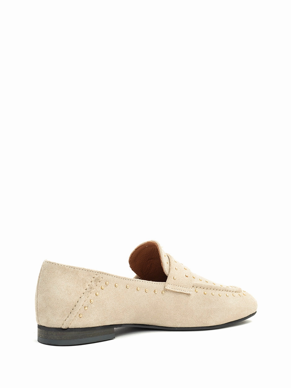 Leather Weave Loafers April | Loafer Beige