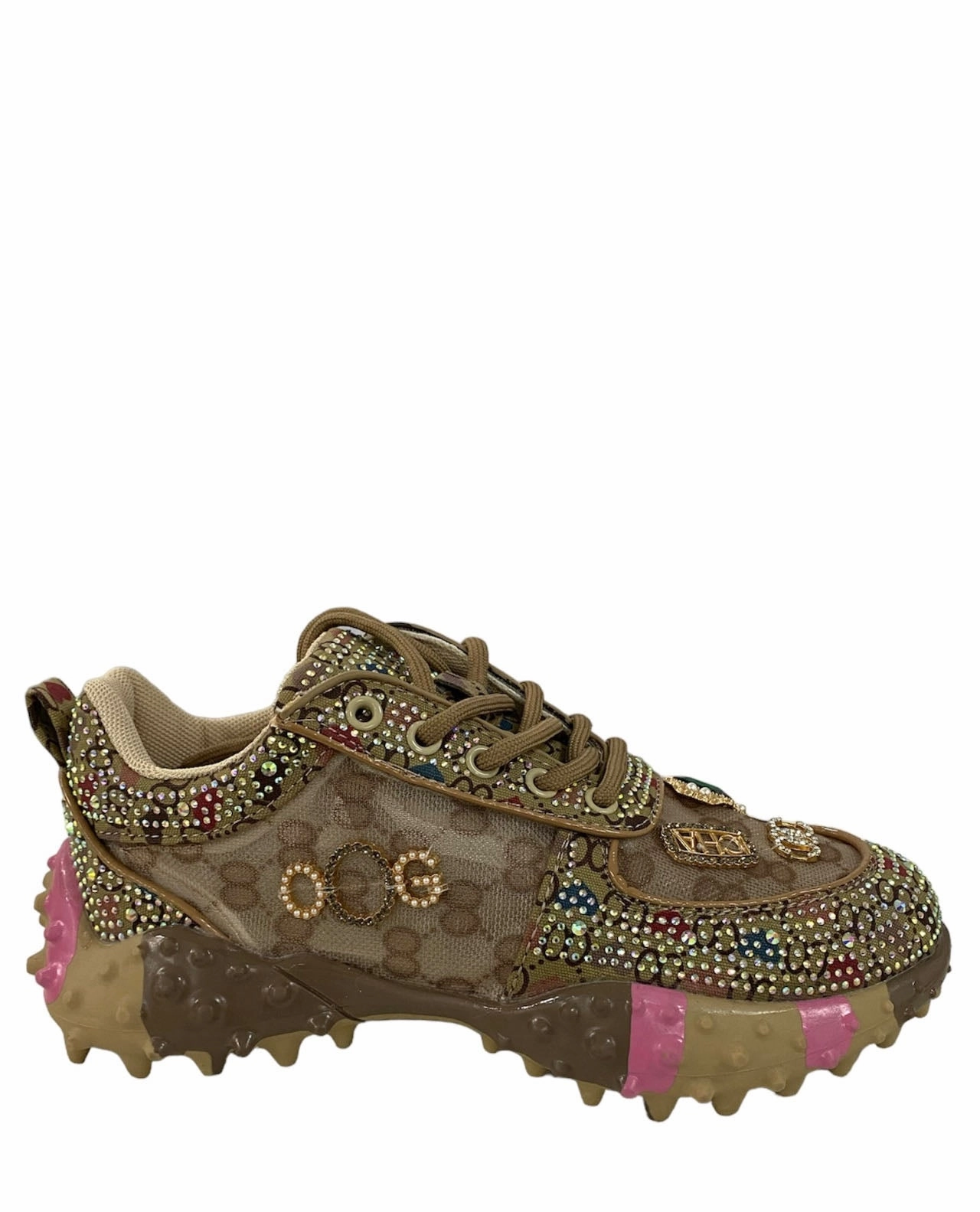 AQ720 Brown OOG Damen Sneaker (EU) Sneaker Meline