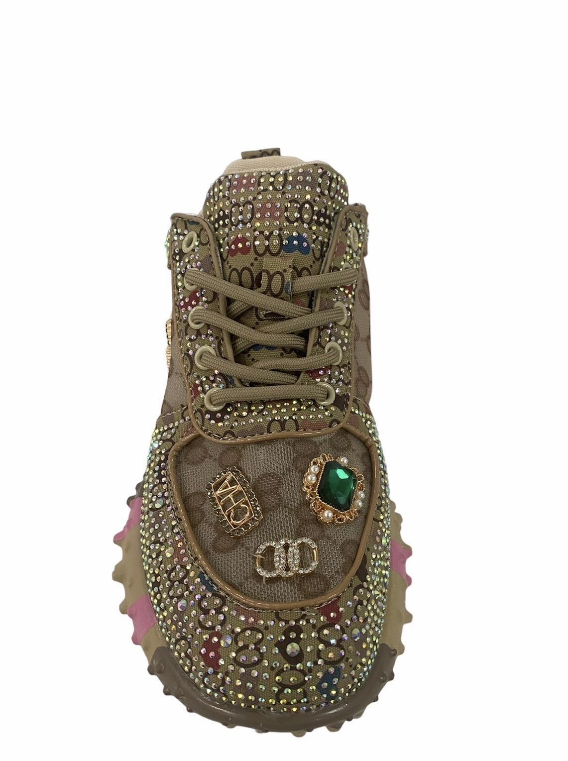 AQ720 Brown OOG Damen Sneaker (EU) Bugatti Sneaker